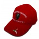 Cappello Rosso con Visiera ANC